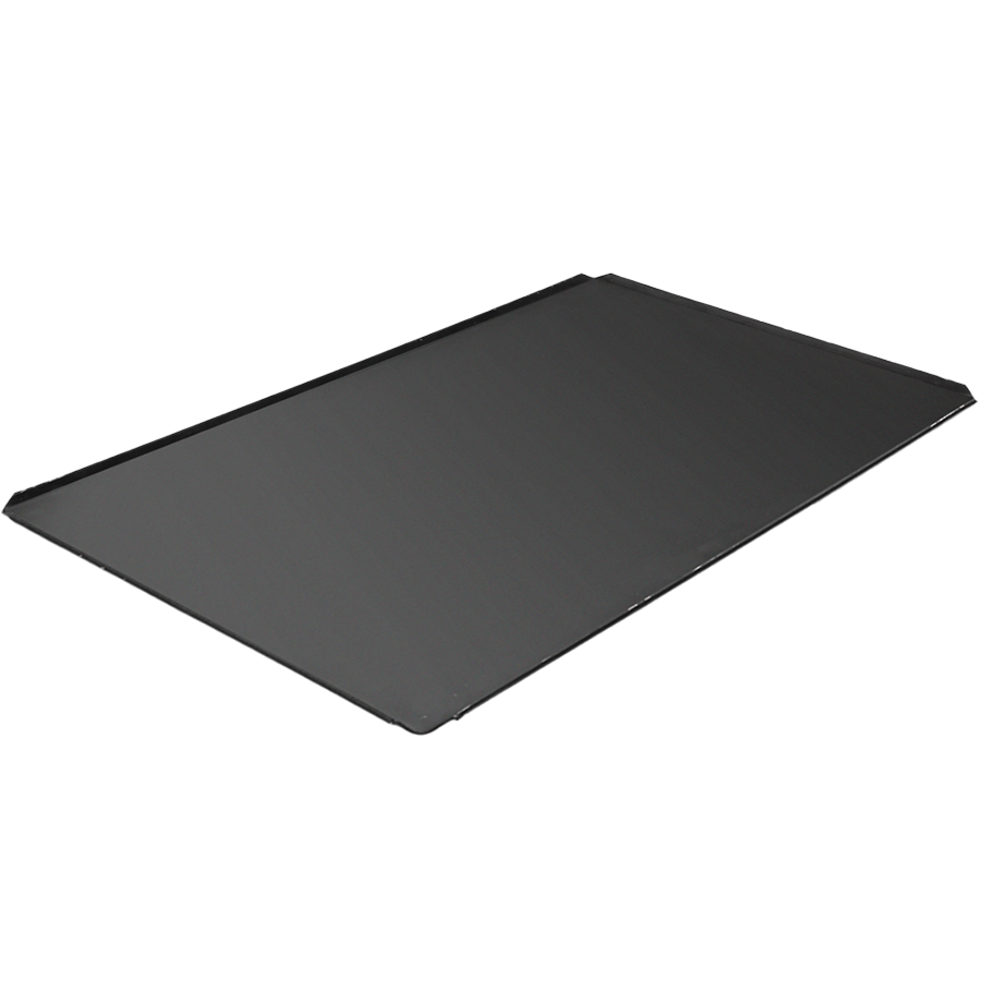 Smooth non-stick tray